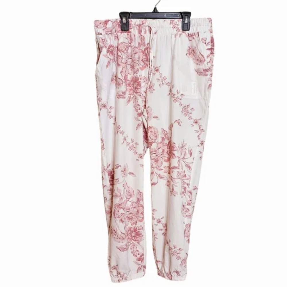 Zac and Rachel Pink & White Floral Women’s Joggers